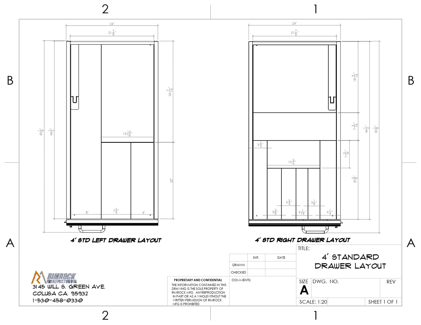 4' Bedbox - Truck Drawer Storage System