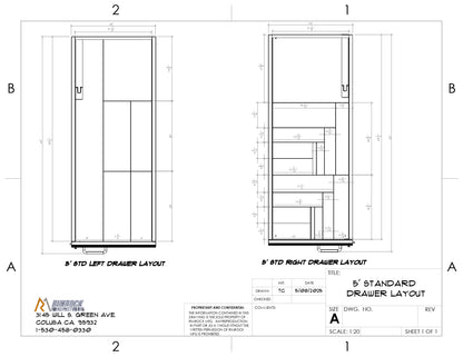 5' Bedbox – Truck Drawer Storage System